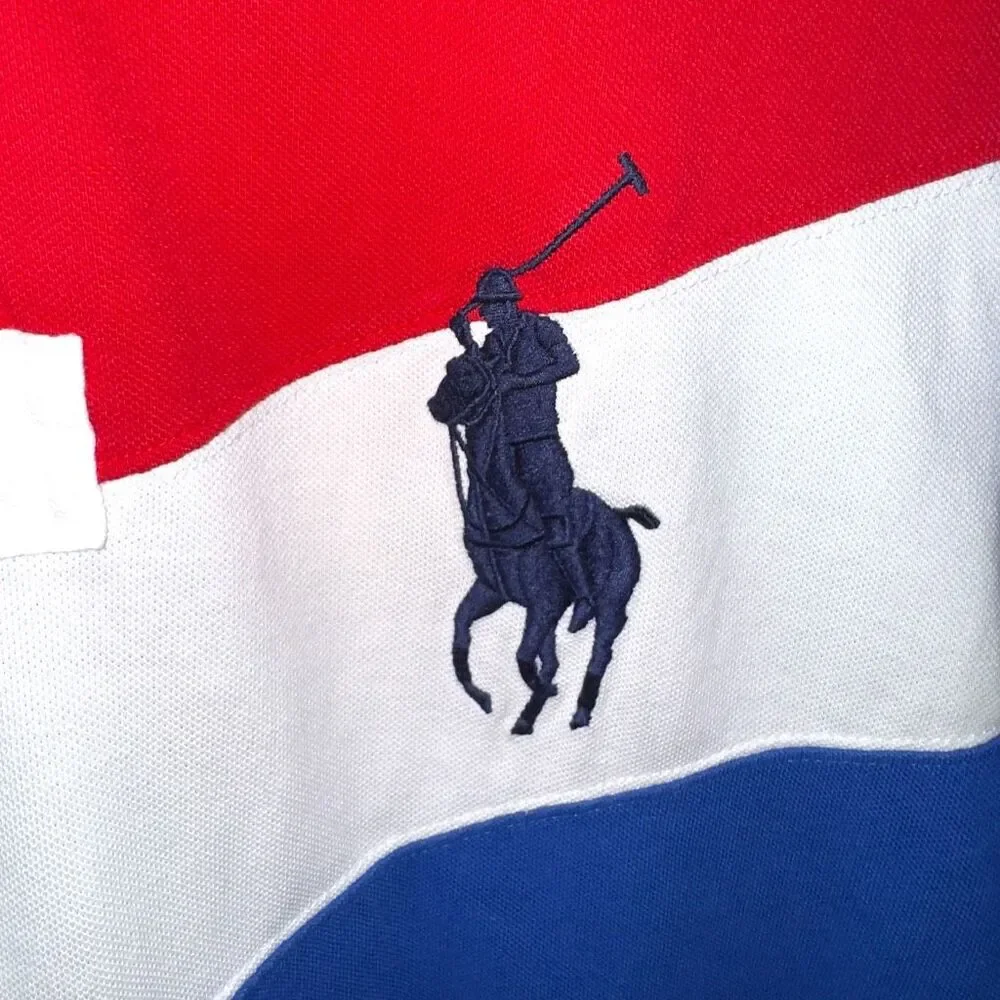 Polo Ralph Lauren Big Pony Yacht Club Classic Fit Polo Shirt Sz XL - Picture 4 of 9